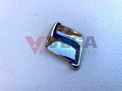 Emblem "S" (Bonnet) to suit Nissan Skyline R32 Series 2 GTE / GTS / GTS25 / GTS4 - Vega Autosports