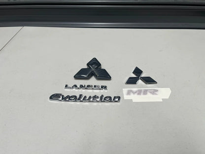 Genuine Mitsubishi Emblem Set (5-Piece) To Suit Lancer Evolution 9 Mr Emblems Badges And Decals