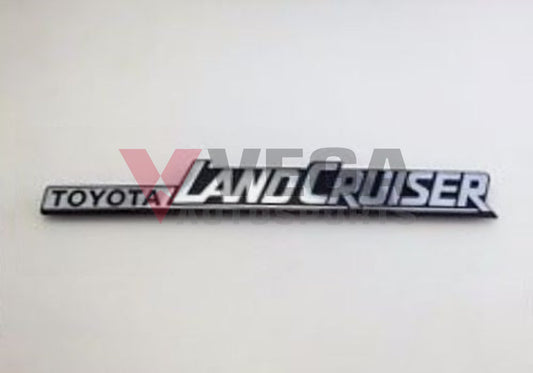 Emblem Toyota Landcruiser To Suit 60 70 73 75 78 79 Series 8/80> 75370-60020 Emblems Badges And