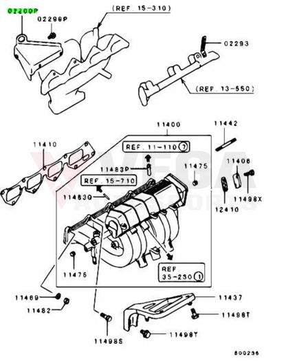 Engine Hanger Bracket To Suit Mitsubishi Lancer Evolution 3 / 4 Ce9A Cn9A