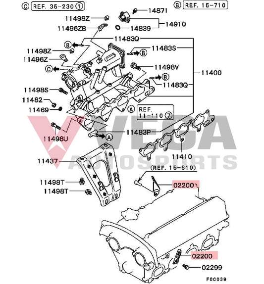 Engine Hanger Bracket To Suit Mitsubishi Lancer Evolution 4 - 9 Md196781