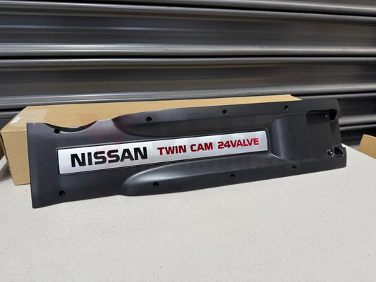 Engine Valley Cover (Black) to suit Nissan Skyline R32 / R33 GTR 13287-24U00 - Vega Autosports