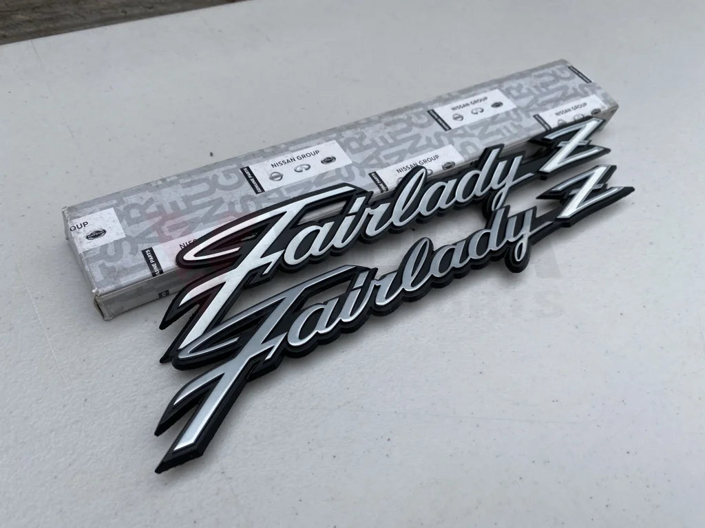 'Fairlady Z' Emblem Set to suit Datsun 240Z S30 - Vega Autosports