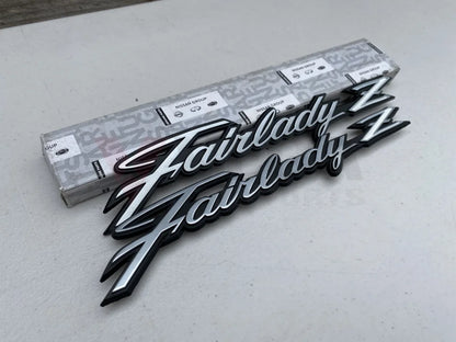 'Fairlady Z' Emblem Set to suit Datsun 240Z S30 - Vega Autosports