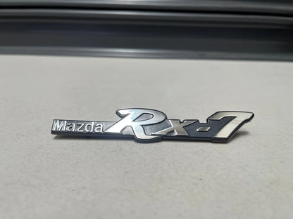 Fender Emblem ’ Mazda RX-7’ to suit Mazda RX-7 SA22C 1979-1983 8871-51-721 Emblems Badges and Decals