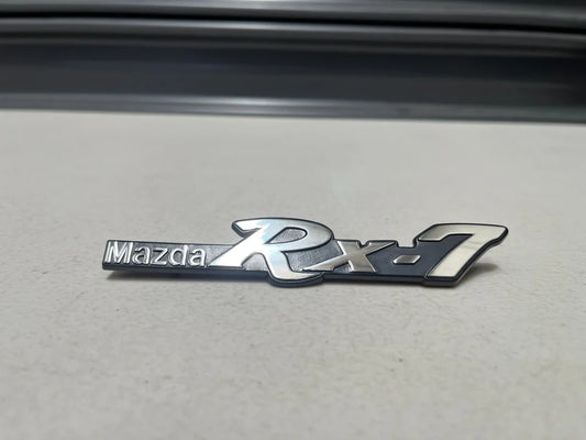 Fender Emblem ’ Mazda RX-7’ to suit Mazda RX-7 SA22C 1979-1983 8871-51-721 Emblems Badges and Decals