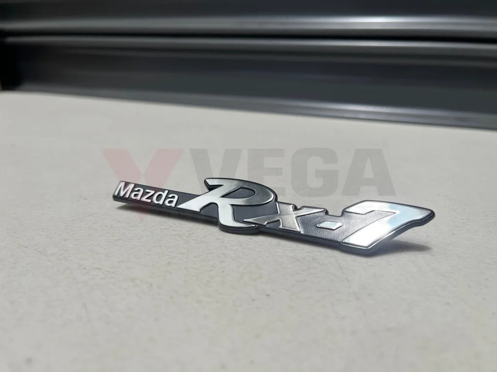 Fender Emblem ’ Mazda RX-7’ to suit Mazda RX-7 SA22C 1979-1983 8871-51-721 Emblems Badges and Decals