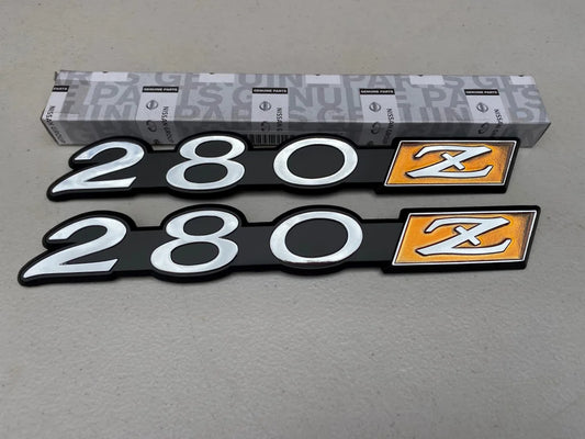 Fender Side Emblem Badge (Pair) to suit DATSUN 280Z  75-78 (Fits NISSAN S30 Fairlady) - Vega Autosports