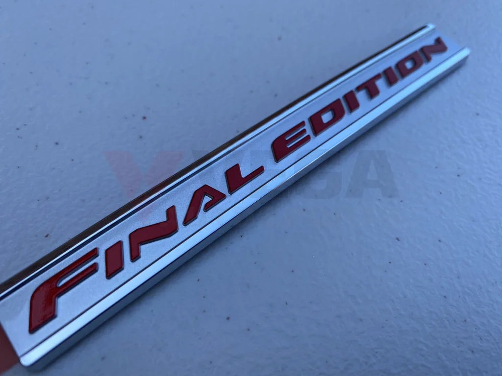 "Final Edition" Emblem to suit Mitsubishi Lancer Evolution 10 - Vega Autosports