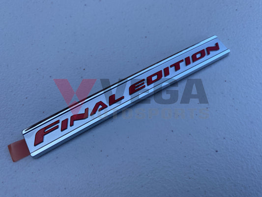 "Final Edition" Emblem to suit Mitsubishi Lancer Evolution 10 - Vega Autosports