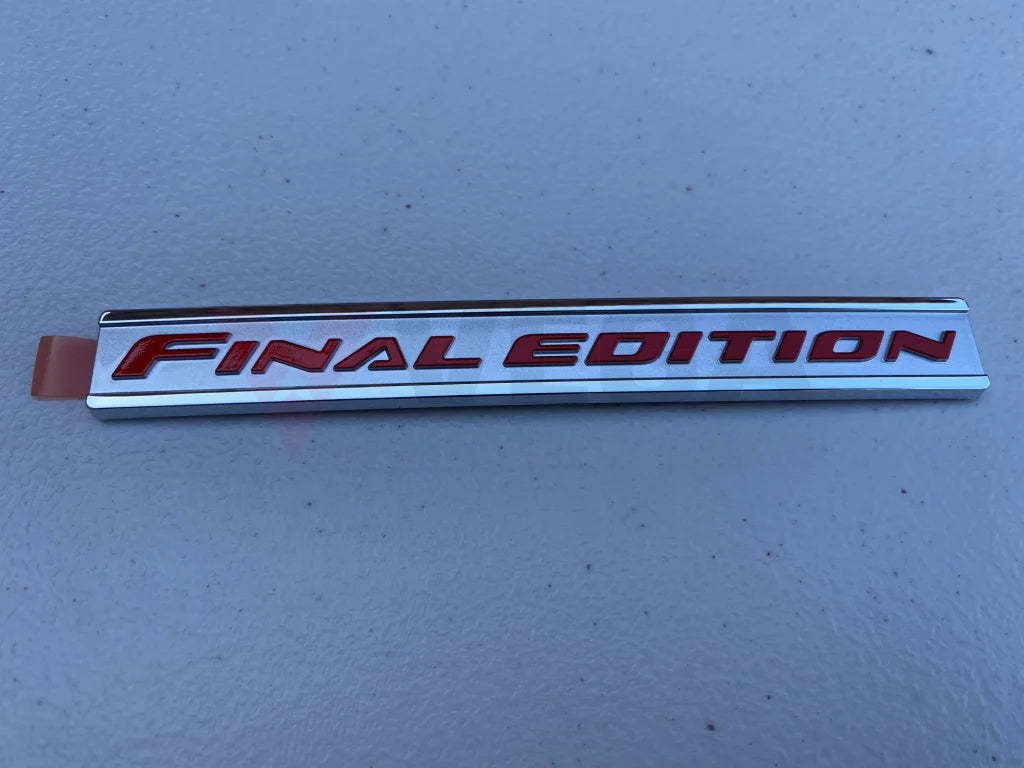 "Final Edition" Emblem to suit Mitsubishi Lancer Evolution 10 - Vega Autosports