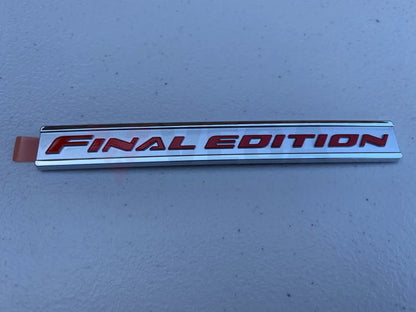 "Final Edition" Emblem to suit Mitsubishi Lancer Evolution 10 - Vega Autosports