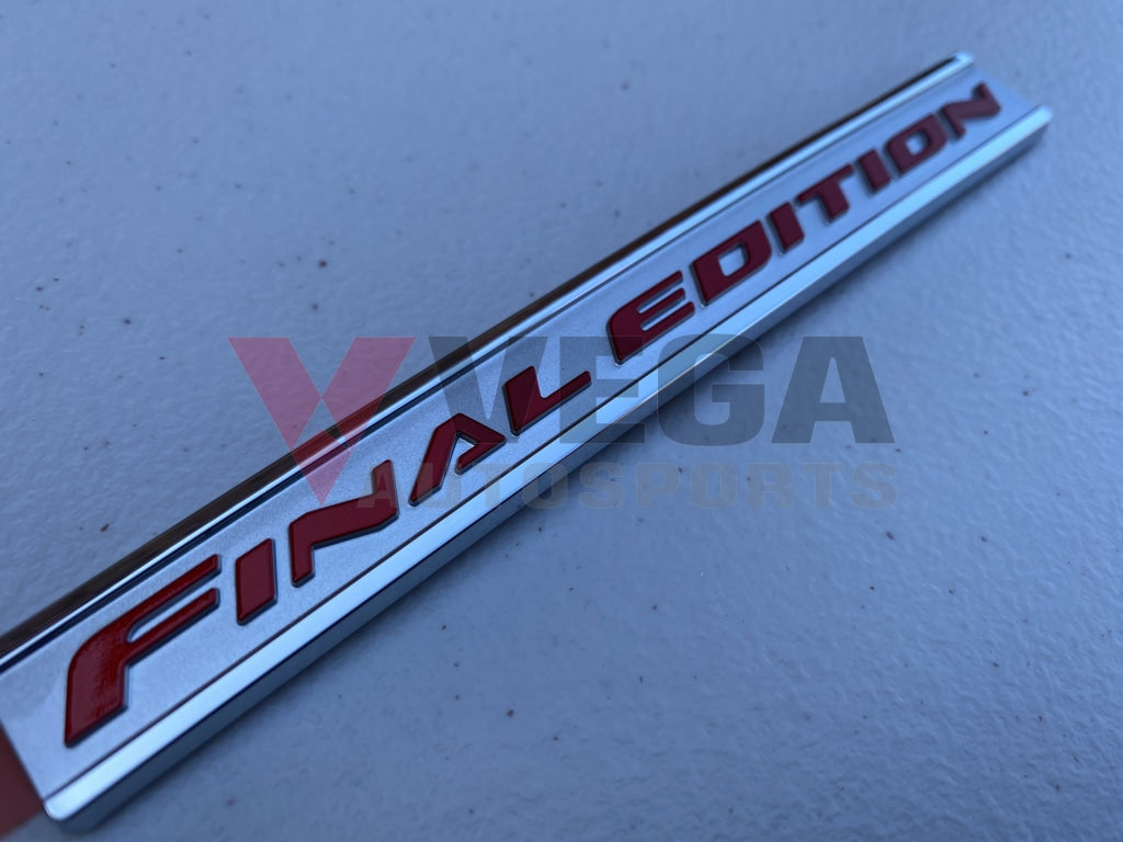 "Final Edition" Emblem to suit Mitsubishi Lancer Evolution 10 - Vega Autosports