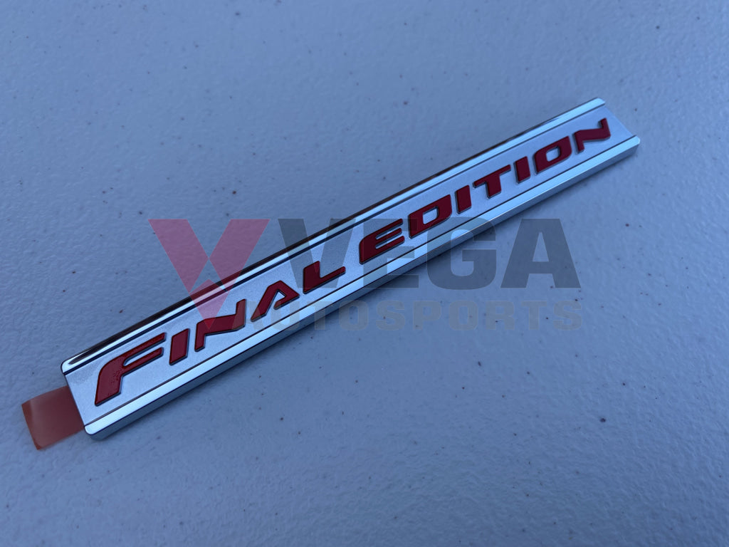 "Final Edition" Emblem to suit Mitsubishi Lancer Evolution 10 - Vega Autosports