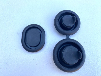 Firewall A/C Heater Core Delete Rubbers (3-piece) to suit Nissan Skyline R32 GTR N1, GTS-t, GTS, GTS4 - Vega Autosports