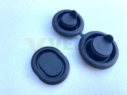 Firewall A/C Heater Core Delete Rubbers (3-piece) to suit Nissan Skyline R32 GTR N1, GTS-t, GTS, GTS4 - Vega Autosports