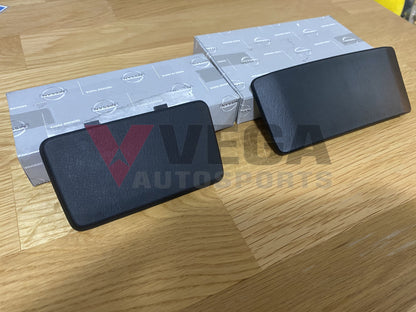 Floor Console Rear Cover Set (2-piece) to suit Nissan Skyline R34 GTR - Vega Autosports