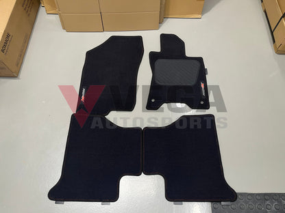 Floor Mat Set (4-Piece) To Suit Nissan Pro-4X Carpet Floor Mats D23 / Np300 Navara Interior