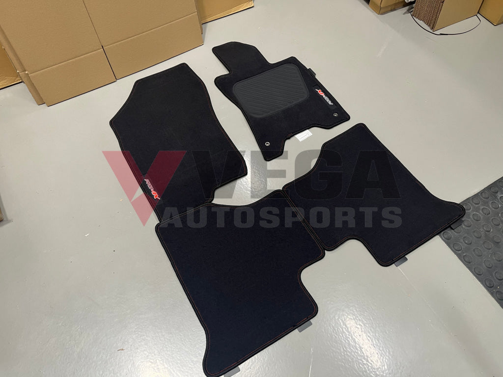 Floor Mat Set (4-Piece) To Suit Nissan Pro-4X Carpet Floor Mats D23 / Np300 Navara Interior