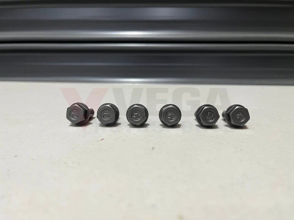 Flywheel Bolt Set To Suit Datsun Sunny Truck A12 (Late) / A13 A14 A15 12315-H6201 Gearbox And