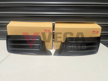 Fog Light Cover Set (RHS & LHS) to suit Subaru Impreza WRX / STI 2008-2010 57731FG130 / 57731FG140 Exterior