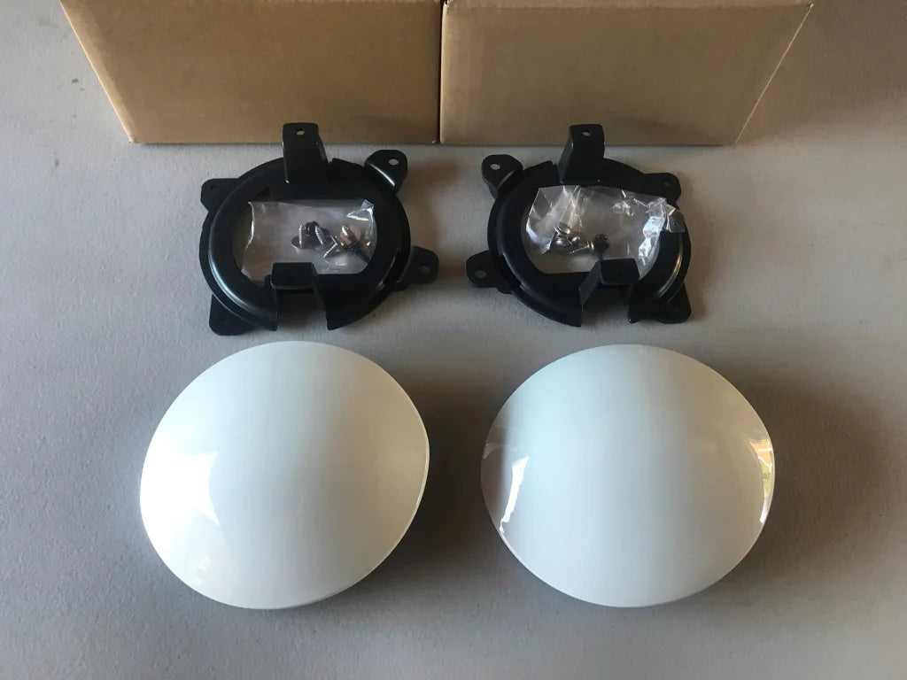 Fog Light Covers (Pair) to suit Mitsubishi Lancer Evo 6 GSR / RS - Vega Autosports