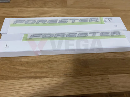 Forester Door Emblem Set (Rhs & Lhs) To Suit Subaru Sf5 00-02 Emblems Badges And Decals