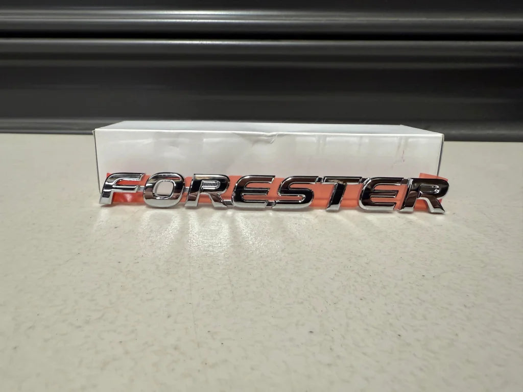 Forester Rear Boot Badge Emblem to suit Subaru Forester SG5 SG9 MY03 - MY08 93073SA030 Emblems Badges and Decals