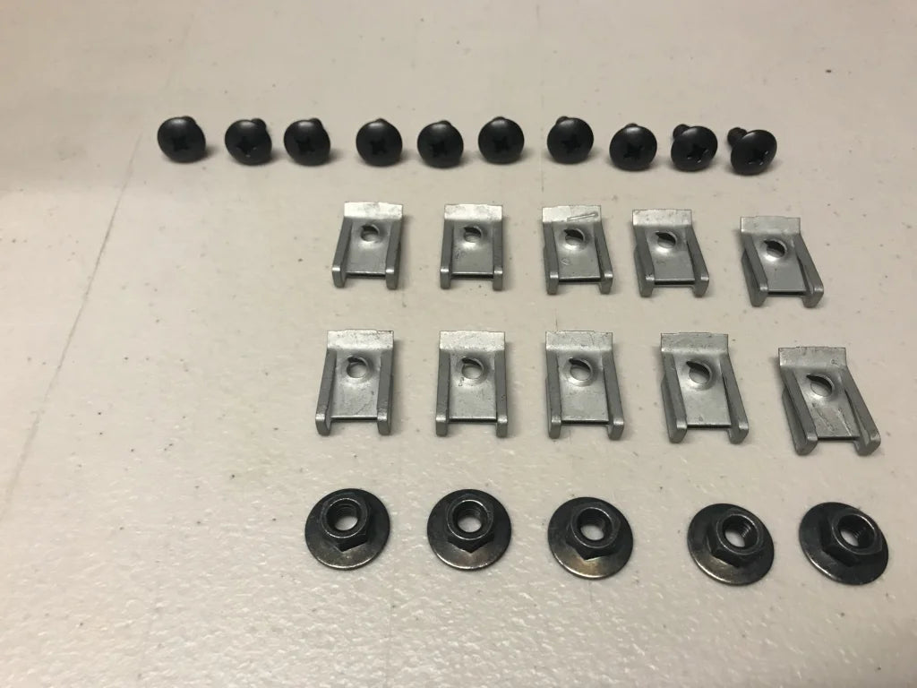 Genuine Nissan Front Bar Lower Lip Fastener Kit (25-Piece) to suit Nissan Skyline R32 GTR - Vega Autosports
