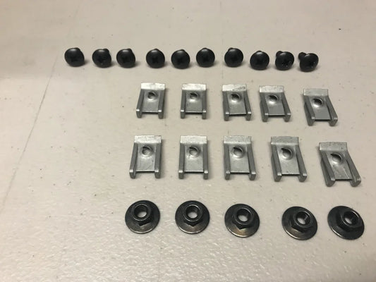 Genuine Nissan Front Bar Lower Lip Fastener Kit (25-Piece) to suit Nissan Skyline R32 GTR - Vega Autosports