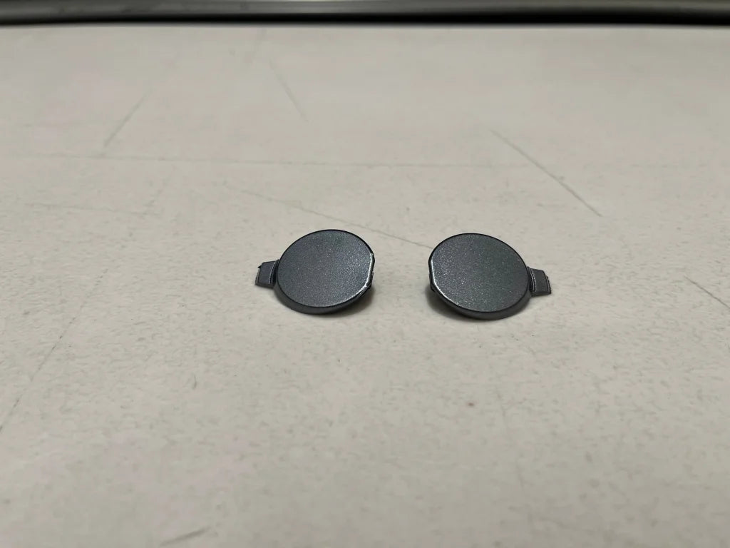 Front Bumper Caps Set Rhs & Lhs - Graphite Grey To Suit Mitsubishi Lancer Evo 9 Ct9A 6400A392Hb /