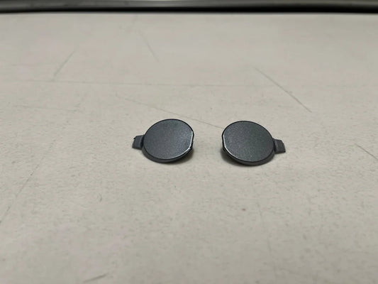 Front Bumper Caps Set Rhs & Lhs - Graphite Grey To Suit Mitsubishi Lancer Evo 9 Ct9A 6400A392Hb /