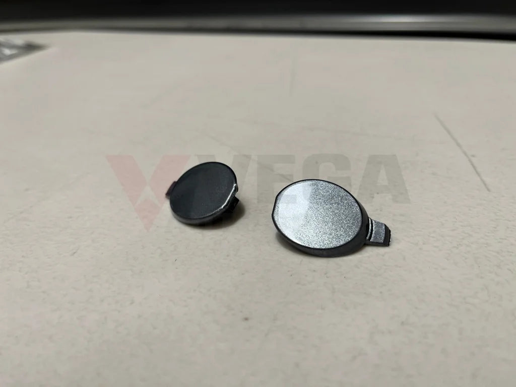 Front Bumper Caps Set Rhs & Lhs - Graphite Grey To Suit Mitsubishi Lancer Evo 9 Ct9A 6400A392Hb /