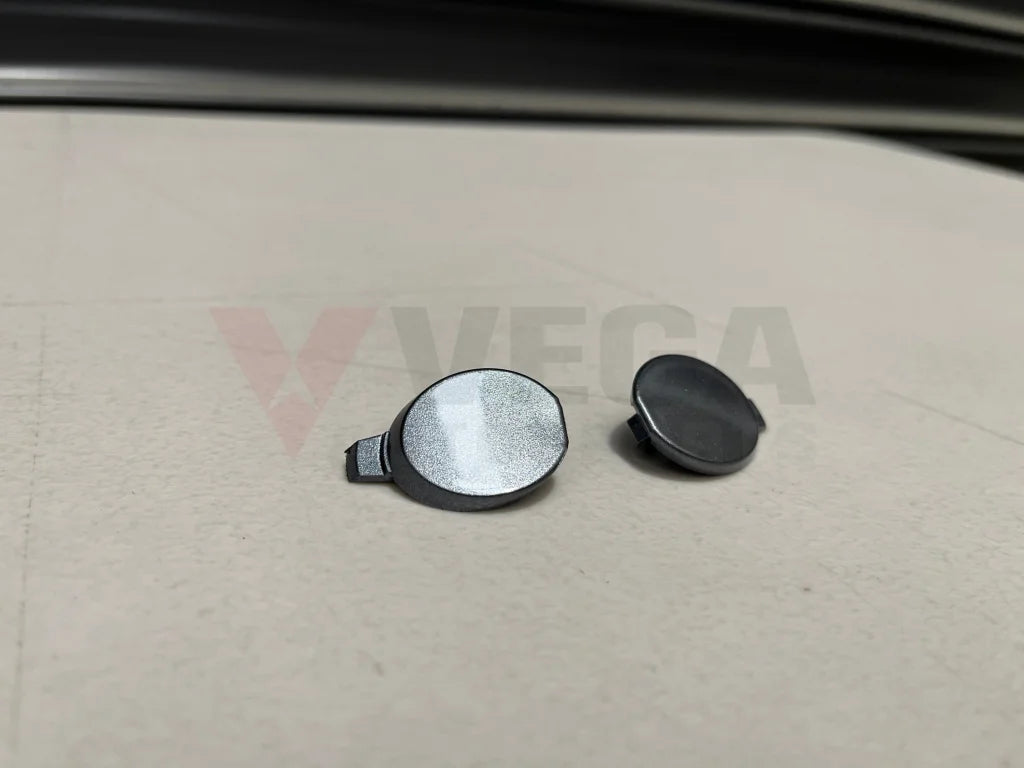 Front Bumper Caps Set Rhs & Lhs - Graphite Grey To Suit Mitsubishi Lancer Evo 9 Ct9A 6400A392Hb /