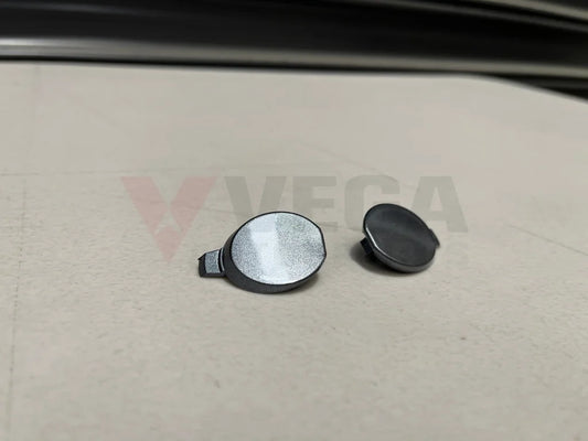 Front Bumper Caps Set Rhs & Lhs - Graphite Grey To Suit Mitsubishi Lancer Evo 9 Ct9A 6400A392Hb /