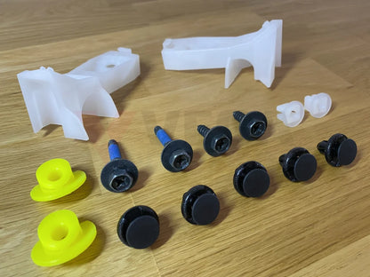 Front Bumper Fitting Clip Set (15-Piece) To Suit Nissan Silvia S15 Exterior