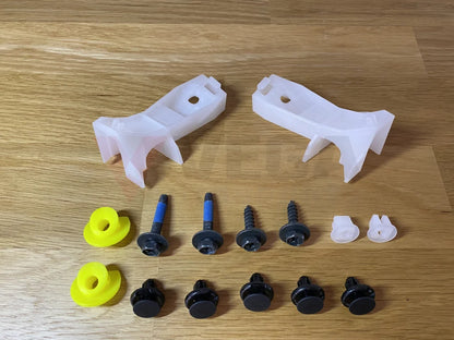 Front Bumper Fitting Clip Set (15-Piece) To Suit Nissan Silvia S15 Exterior
