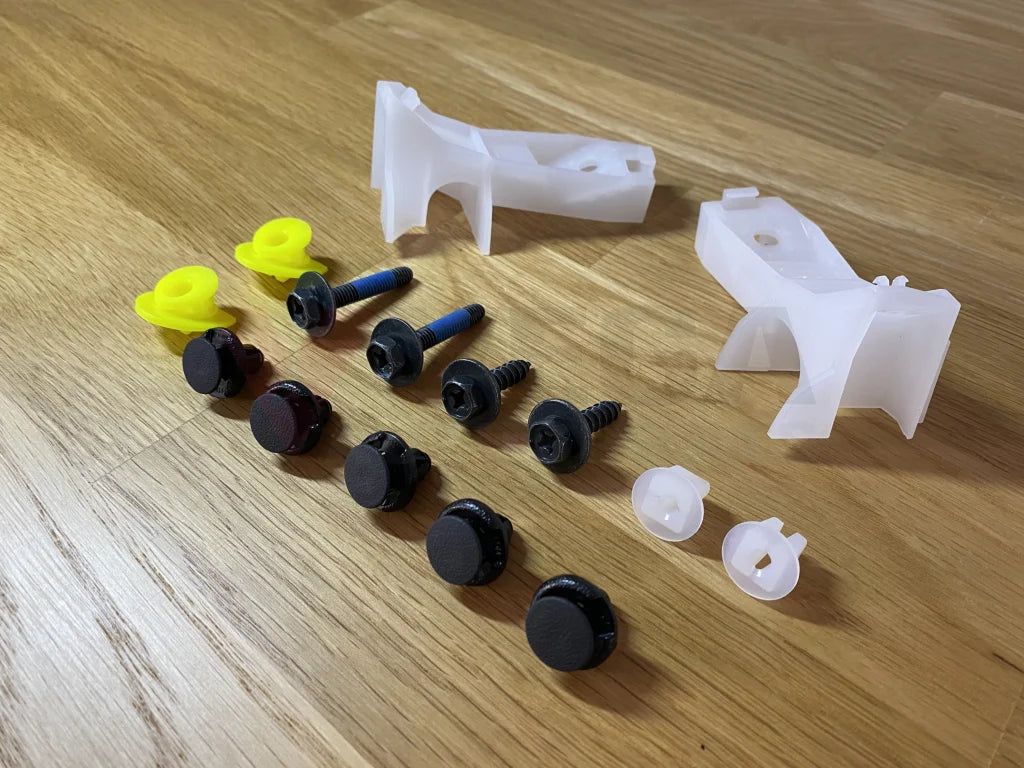 Front Bumper Fitting Clip Set (15-Piece) To Suit Nissan Silvia S15 Exterior