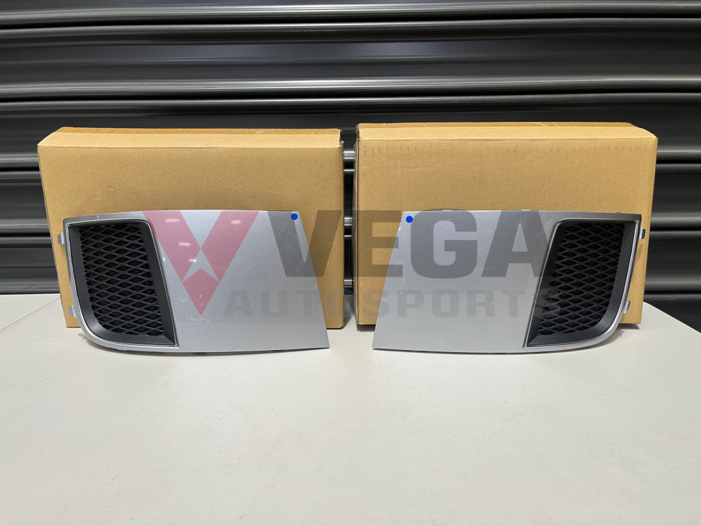 Front Bumper Fog Light Bezel (Ice Silver Metallic G1U) To Suit Subaru Wrx/Sti 11-14 Gr Gv