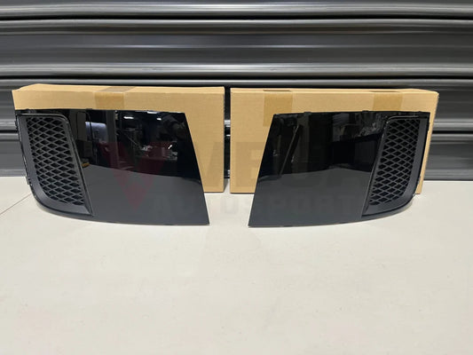 Front Bumper Fog Light Covers (Pearl Black 32J) To Suit Subaru Wrx/Sti 11-14 Gr Gv 57731Fg310Vw /