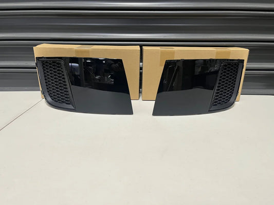 Front Bumper Fog Light Covers (Pearl Black 32J) To Suit Subaru Wrx/Sti 11-14 Gr Gv 57731Fg310Vw /