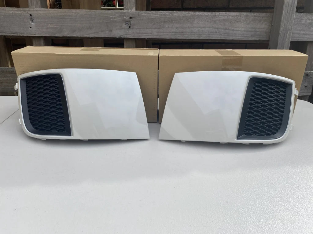 Front Bumper Fog Light Covers To Suit Subaru Wrx/sti 11-14 Gr Gv Exterior