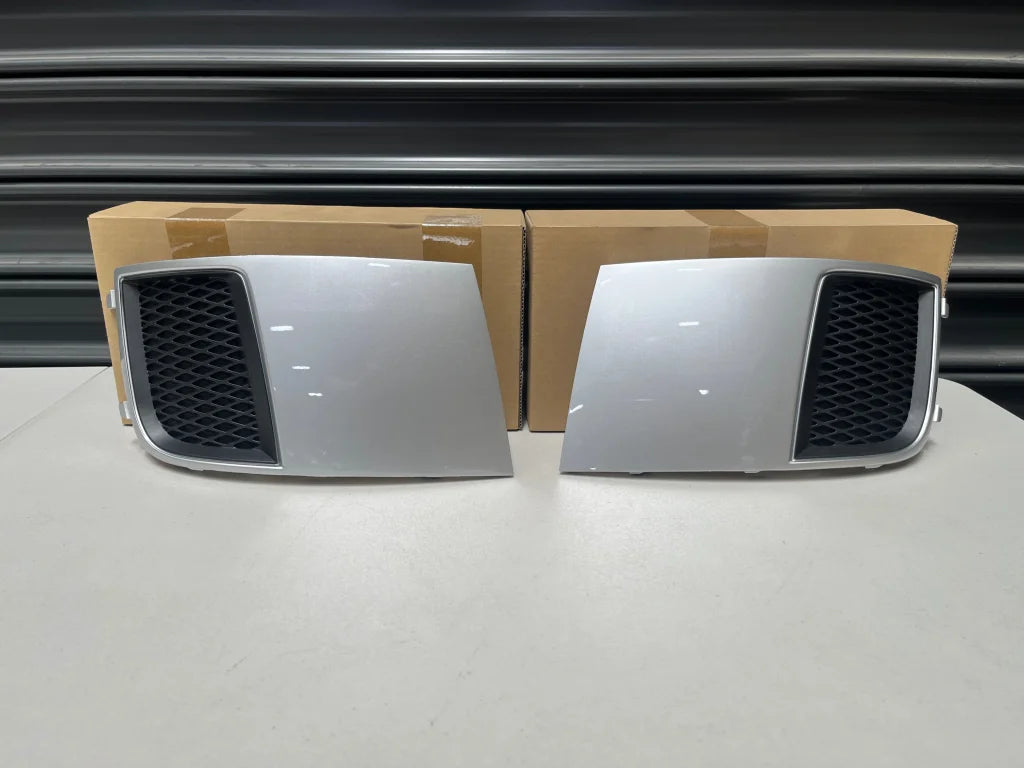 Front Bumper Fog Light Covers (Spark Silver Metallic C3S ) To Suit Subaru Wrx/Sti 11-14 Gr Gv
