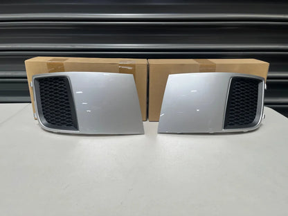 Front Bumper Fog Light Covers (Spark Silver Metallic C3S ) To Suit Subaru Wrx/Sti 11-14 Gr Gv