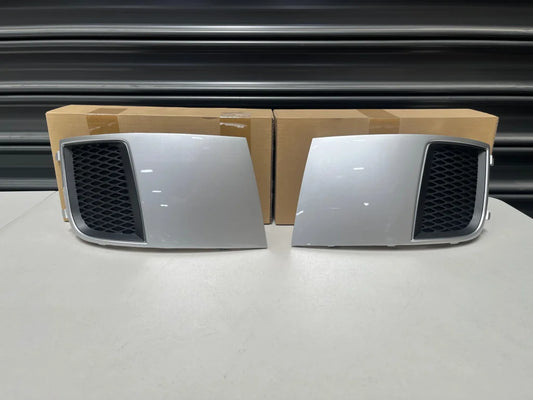 Front Bumper Fog Light Covers (Spark Silver Metallic C3S ) To Suit Subaru Wrx/Sti 11-14 Gr Gv