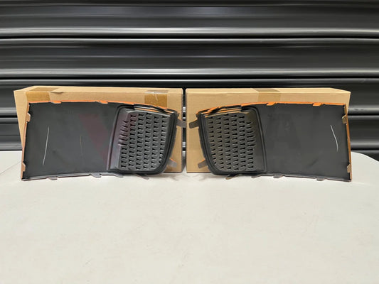 Front Bumper Fog Light Covers (Tangerine Orange Pearl G2U) To Suit Subaru Wrx/Sti Ts Type Ra 11-14