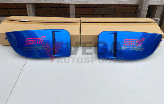 Front Bumper Fog Light Covers to suit Subaru WRX/STI MY03-05 - Vega Autosports