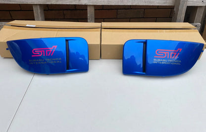 Front Bumper Fog Light Covers to suit Subaru WRX/STI MY03-05 - Vega Autosports