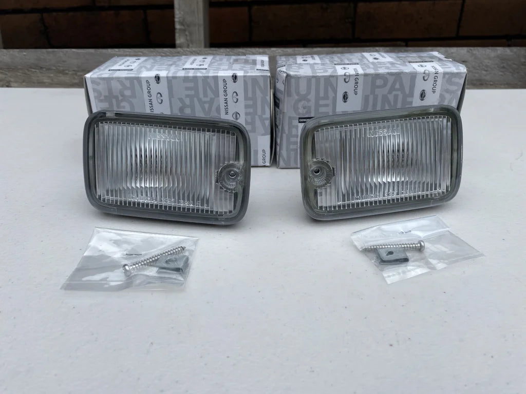 Front Bumper Lamp Clear Set (Rhs & Lhs) To Suit Nissan 180Sx Type X Electrical
