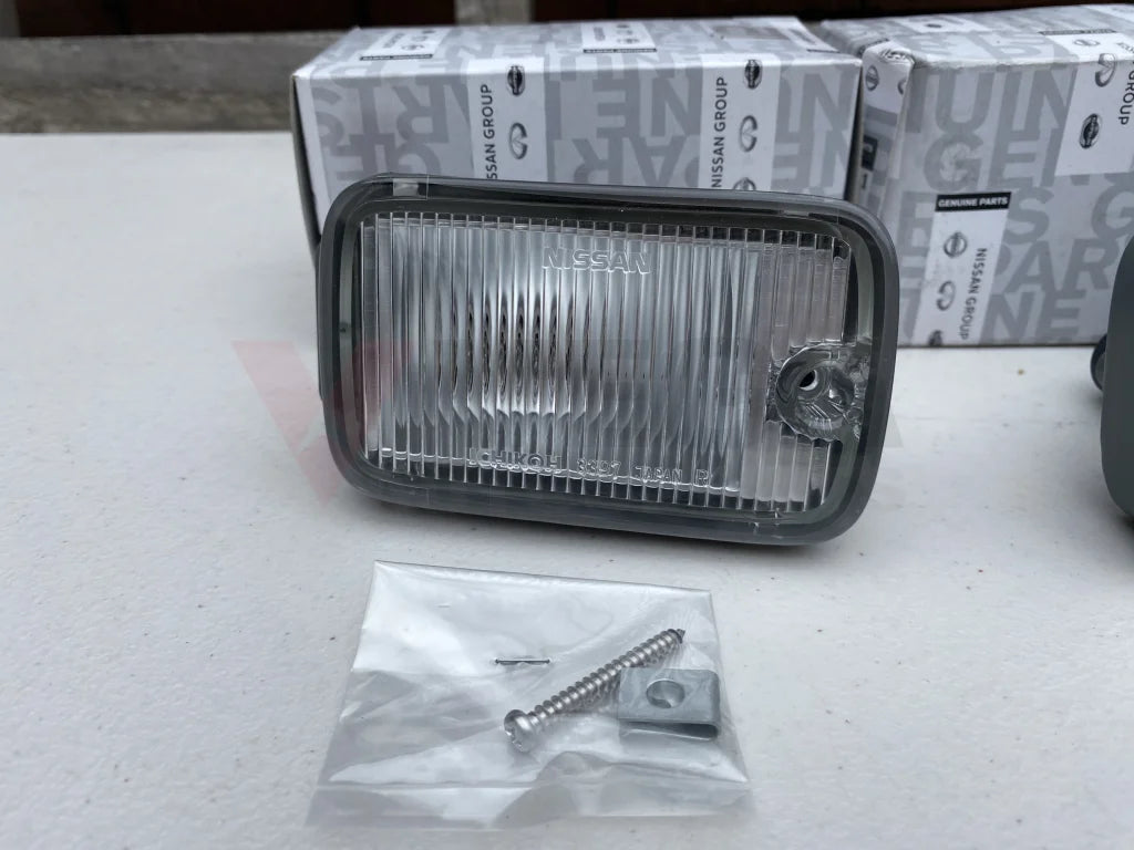 Front Bumper Lamp Clear Set (Rhs & Lhs) To Suit Nissan 180Sx Type X Electrical